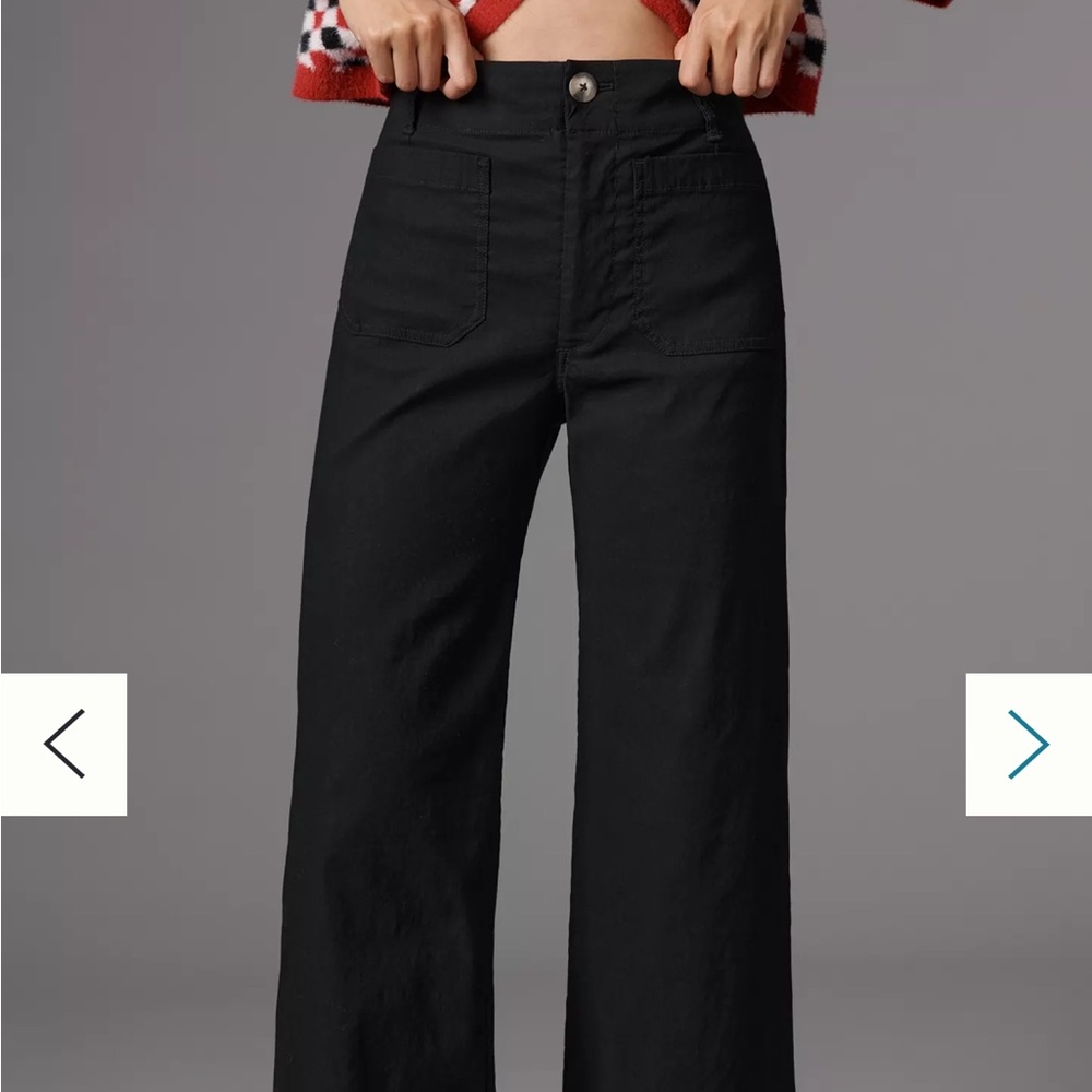 Maeve Colette High-Rise Wide-Leg Pants - Picture 2 of 5